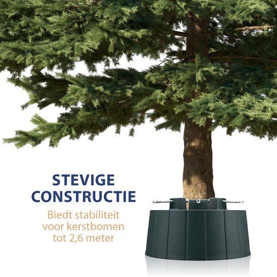 Support de sapin de Noël Arti Casa - Base de sapin de Noël pour vrai sapin de Noël - Support de sapin de Noël pour l'intérieur - Troncs entre 35 - 130 mm