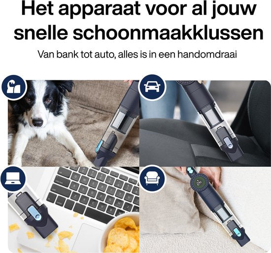 Dustbuster NanoDetect Pro 120W - Aspirateur de poussière sans fil - Aspirateur à main puissant - Sans fil - Aspirateur de voiture - Samako