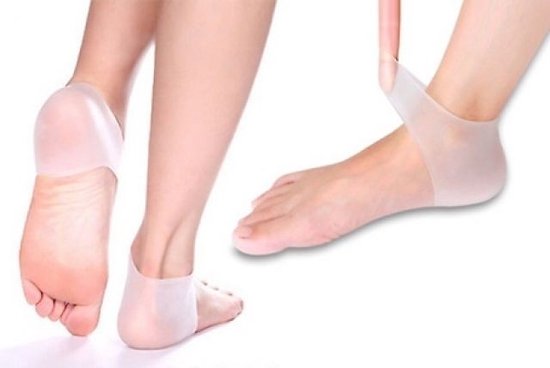 Supports de talon et de cheville | Protecteurs de talon | Lot de 2 | Silicone | Taille unique