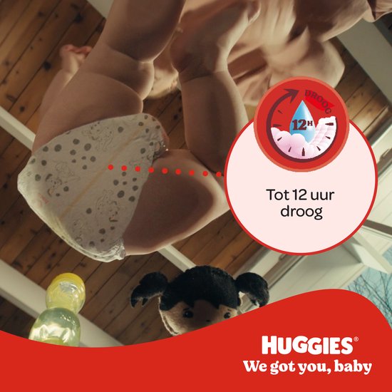 Culotte de protection Huggies® Little Movers, Taille 4 (9 à 14 kg), 120 culottes de protection avec motifs Disney©, Giga pack