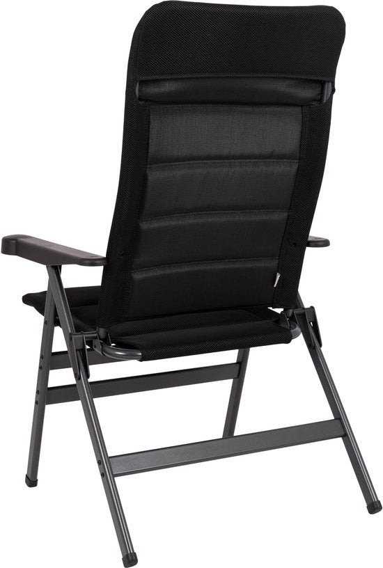 Crespo - Chaise de plage - XL - AP/238 - Air-Deluxe - Noir - Modèle 2025