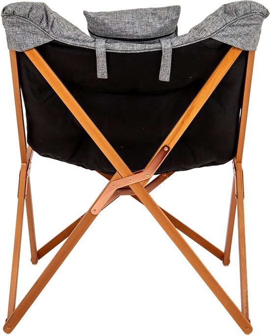 Bo-Camp - Urban Outdoor - Fauteuil relax - Bloomsbury Comfort - Gris