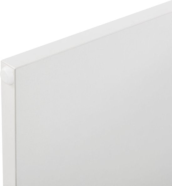 Tabouret de coiffeuse en bois / Tabouret Melly - Blanc - 40 x 30 x 43 cm