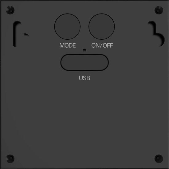 FlinQ Orion - Applique solaire intelligente - Applique solaire de jardin - Énergie solaire - Lumière blanche et colorée - Détecteur de mouvement - Alexa & Google Assistant - Noir