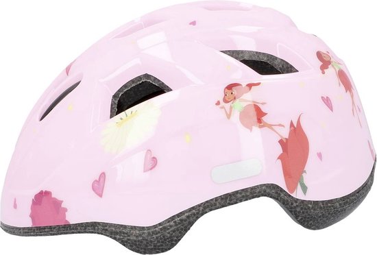 FISCHER FAHRRAD Plus Princesse XS/S Casque enfant Rose Taille : XS/S Tour de tête : 48-54 cm