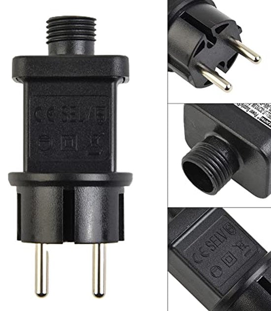 Alimentation LED 31V Adaptateur Chaîne Lumineuse 3.6W - IP44 Transformateur Basse Tension pour Lumières de Noël