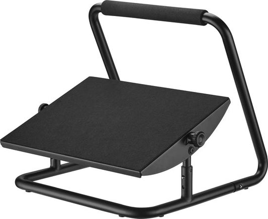 Tabouret de bureau ergonomique - repose-pieds - inclinable réglable en hauteur
