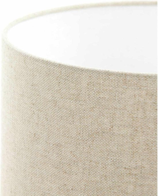 Light & Living Abat-jour cylindrique Livigno - Naturel - Ø40x30cm - pour lampes de table, lampadaires, suspensions