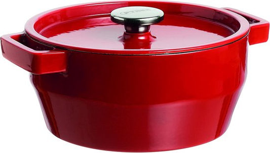 Casserole Pyrex Slowcook - Fonte - Ø 24 cm - 3.6 l - Rouge