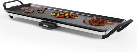 Tristar Griddle - BP-2668 - 1800W - Gourmet, Griddle L 70x23cm - 6-8 personnes