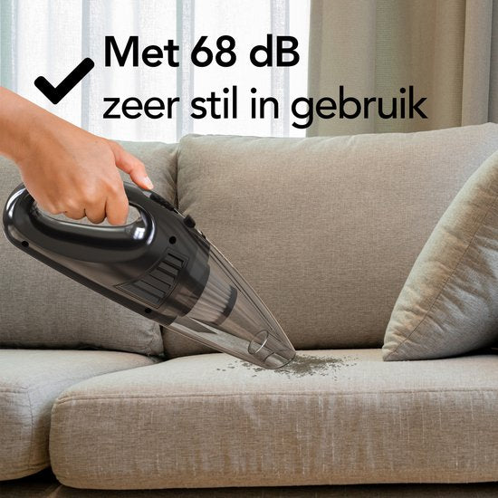 Brixy Dust buster Sans fil - Aspirateur à main - Accessoires inclus - Aspirateur à poussière - Gris