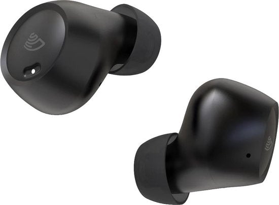 Ecouteurs sans fil - Golden Sound Buds Pro - Ecouteurs Bluetooth - Suppression active du bruit 32dB - Mode ambiant - Autonomie de 40 heures - Convient à tous les smartphones et ordinateurs portables - Noir