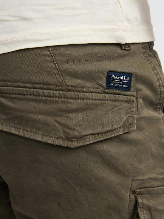 Petrol Industries Cargo Trousers - Shellfront - Hommes - Vert - Taille W32 L34