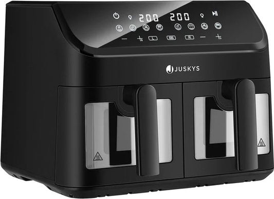 Double Airfryer - Friteuse à air chaud - 9 litres -9 Programmes de cuisson