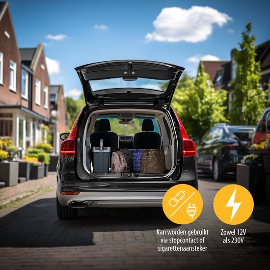 Tristar KB-7524 - Boîte réfrigérante 24 litres - Thermoélectrique - Chargeur de voiture 12V Prise 230V - Refroidit et réchauffe