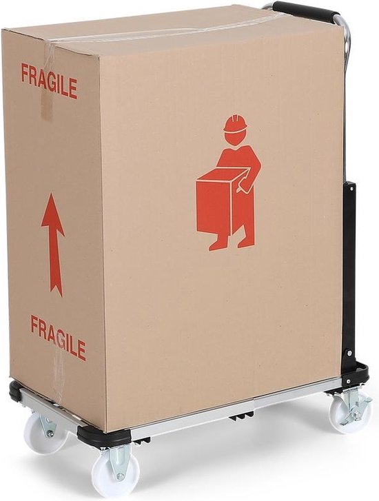 Kinzo Trolley Foldable - Trolley - Chariot de transport - jusqu'à 150 KG
