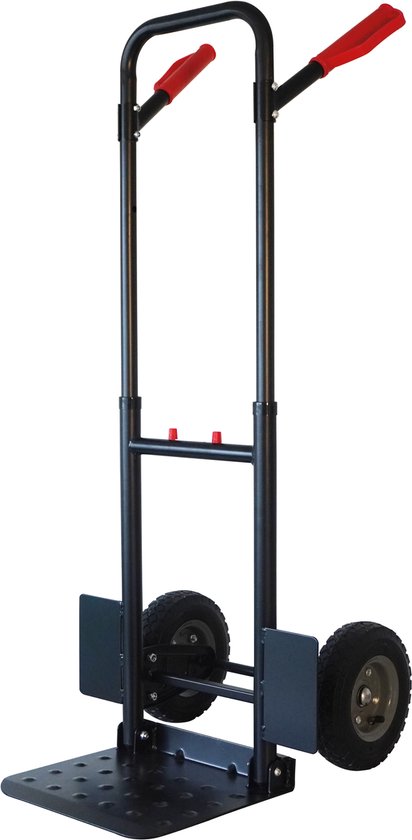 BRASQ Trolley - Capacité 200KG - Chariot de transport - Aide au transport - Pliable