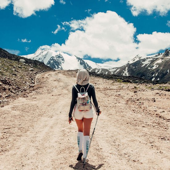 Sport Compression Socks 3 Pairs Active - Running socks - Support socks Women and Men - Size 41-45 L/XL - Hiking socks - Sports socks - Aircraft socks