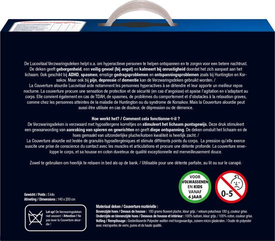Couverture d'agravation Lucovitaal
