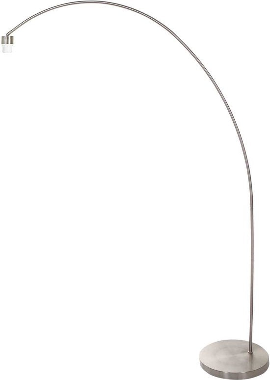 Mexlite Lampe à arc Solva Metal Grey