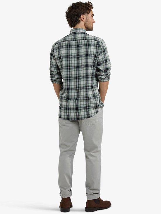 McGregor Shirt Flannel Plaid Green - Taille XL - Hommes - Chemises Casual