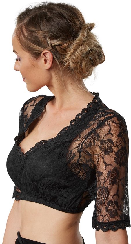 Dressforfun Dirndl blouse Resi XXL - déguisement costume halloween déguisement fête carnaval déguisement fête carnaval - 303089