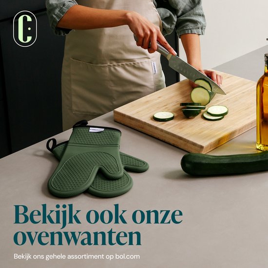 Tablier de cuisine Castagnola - Résistant à l'eau et à la saleté - Tablier de cuisine professionnel - Tablier pour femmes et hommes - Tablier de traiteur - Unisexe - Boucle réglable - Compartiments extra-larges - Noir
