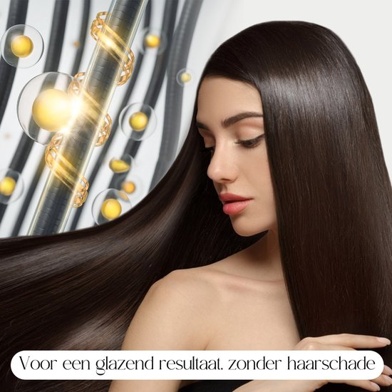 Sansbeauté® Lisseur professionnel - 2 en 1 - Fer à boucler - Lisseurs - Lisseur de cheveux - Mise en température rapide - 80℃ à 230℃ - Lissage et bouclage - Technologie ION - Classic Purple