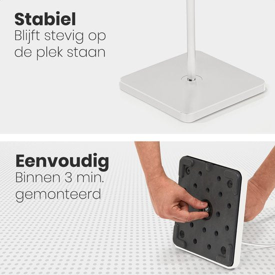 Auronic Lampadaire - Lampadaire LED - Lampadaire Salon Bureau - Lampe de chambre - Lampe de lecture dimmable - Blanc