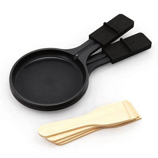 Tristar Gourmet Set - RA-2760 Clean Air - Hotte aspirante encastrable - 1100W - Gril 6 personnes - Noir