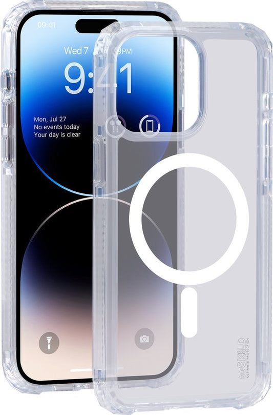 SoSkild Defend Magnetic Case étui adapté à l'iPhone 15 Pro Max - Clair