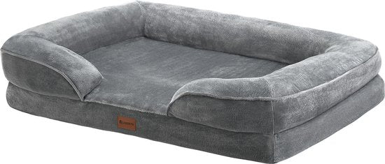 Panier pour chien Sheena L - 98 x 70 cm - Gris