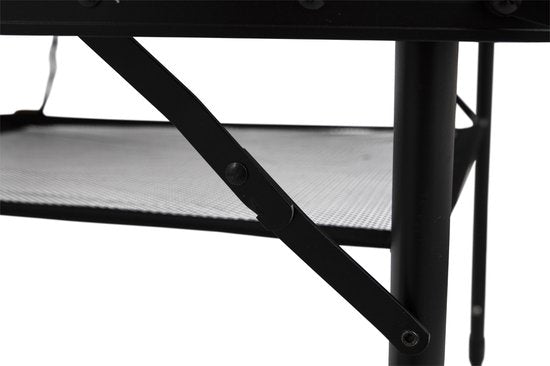 Bo-Camp - Industriel - Table - Northgate - Ovale - Modèle valise - 150x80 cm