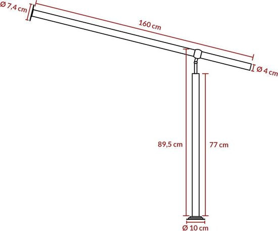 Monzana Portail d'entrée - Acier inoxydable - 160 cm