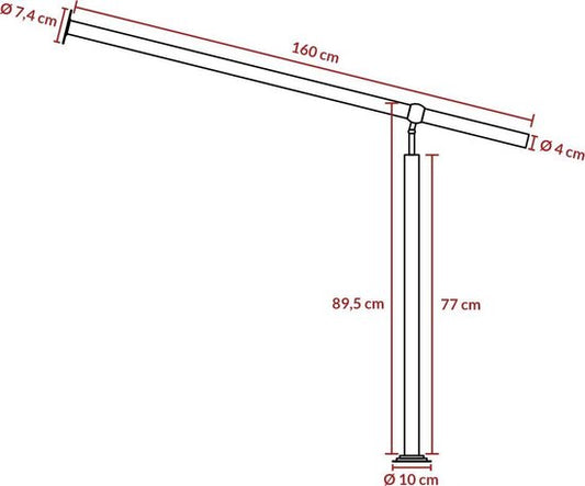 Monzana Portail d'entrée - Acier inoxydable - 160 cm
