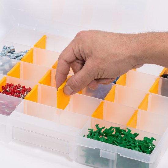 Plateau de tri Allit avec 12 séparateurs amovibles