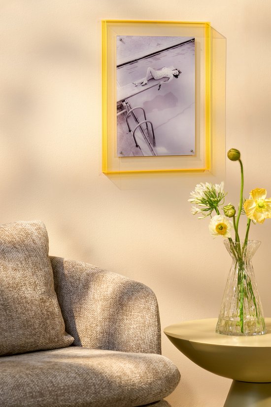 Mica Decorations Femme Décoration murale - L40 x L3 x H50 cm - Acrylique - Gris