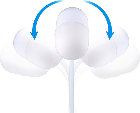 Grundig Desk Lamp Led 3-in-1 - Chargeur de téléphone sans fil Qi Technology - Haut-parleur Bluetooth - Lampe de lecture - Blanc