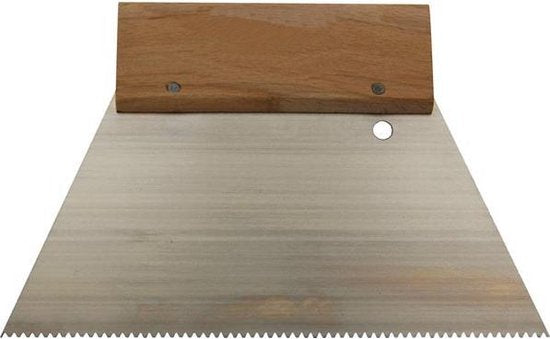 Peigne à colle Toolland, dents fines, 180 mm