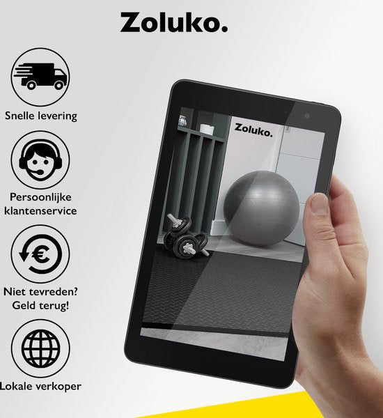 Zoluko Tapis de Puzzle - 60x60x1.2 cm - 12 pièces - 4.32m² - Tapis de Puzzle - Tapis de Puzzle - Tapis de jeu en mousse - Tapis de jeu pour bébé - Dalles en mousse - Dalles en caoutchouc - Dalles de piscine - Dalles de piscine - Dalles de sol - Tapis de g