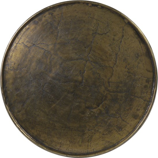 Light & Living Table d'appoint Babina - Bronze antique - Ø59cm - Industriel,Luxe