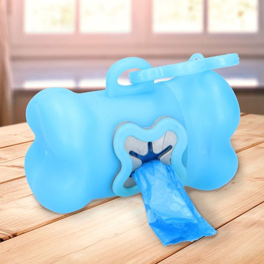 Support pour sacs à déjections canines + 20 sacs