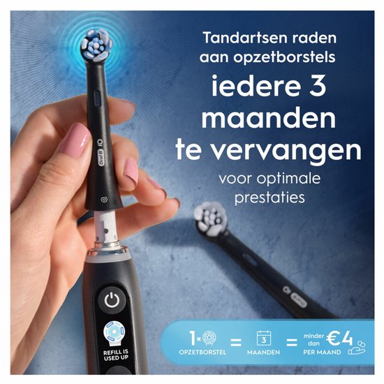 Oral-B têtes de brosse iO Ultimate Clean Black - 6 pièces