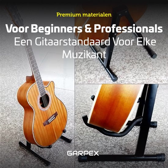 Garpex® Universal Guitar Stand - Portable - Stable