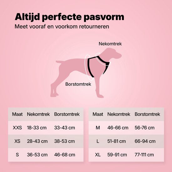 Harnais Jake et Jacky pour grands chiens - Harnais anti-traction - Harnais Y pour chien - Harnais pour chien - Noir - Taille L