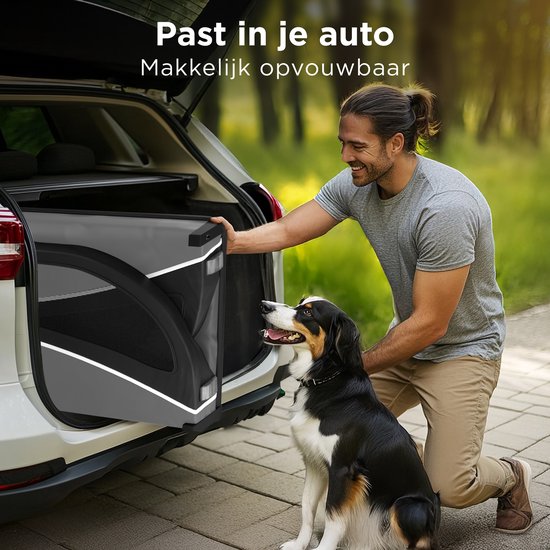Trevopet® remorque vélo pour chien - remorque vélo pliable pour chien - remorque pour chien - convient aux vélos électriques - jusqu'à 40 kg - pour chiens de taille moyenne et grande - noir