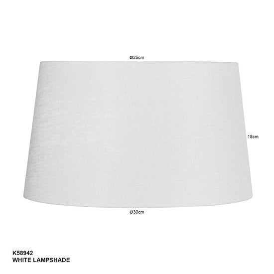 Abat-jour Mexlite Gramineus - Blanc