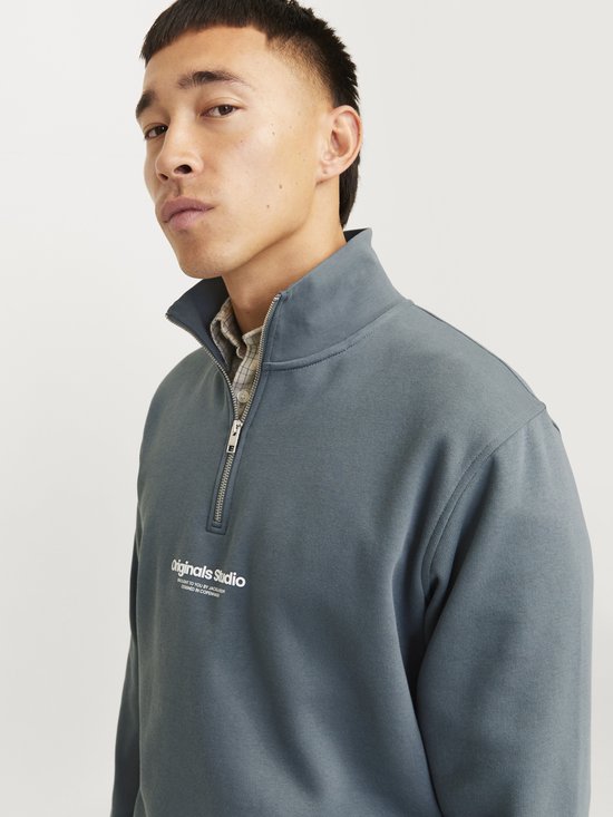 JACK&JONES - JWHVESTERBRO SWEAT QUARTER ZIP HN - Hommes - Pulls