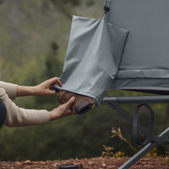 SoBuy OGS32-II-HG Tente de camping gonflable - Textile gris 193x161cm