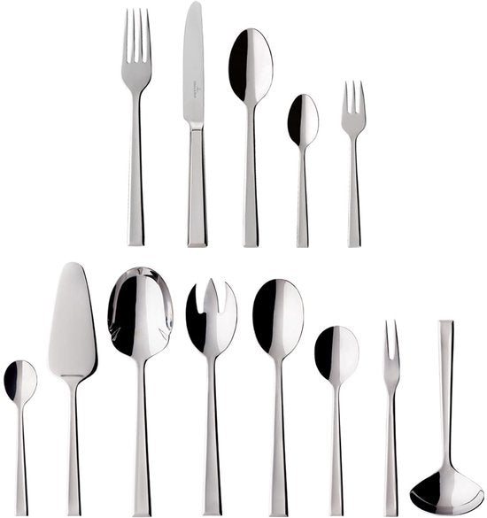 Villeroy & Boch Victor Set de couverts - 68 pièces - acier inoxydable